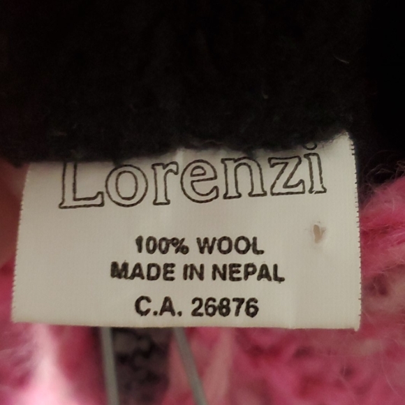 100% wool pink hooded jacket - Picture 3 of 3